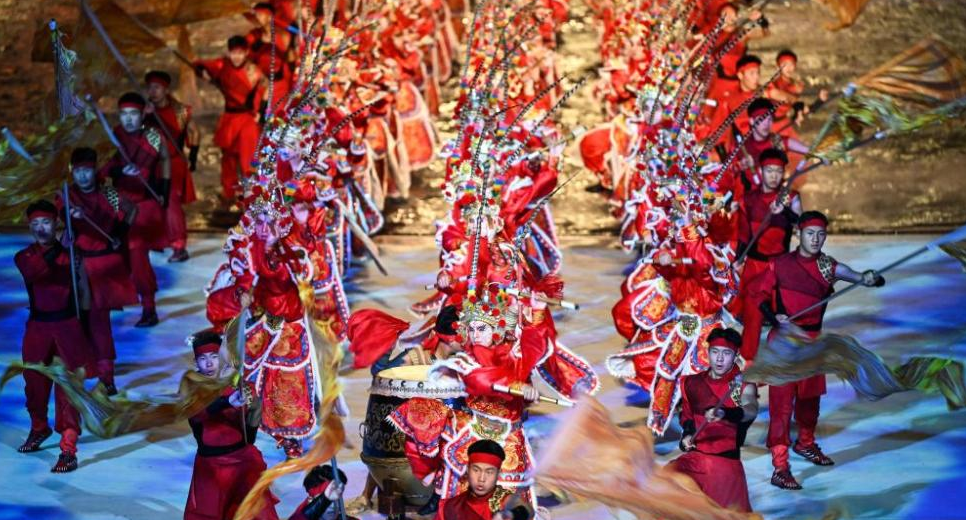 來，找一找全運會上的傳統文化元素